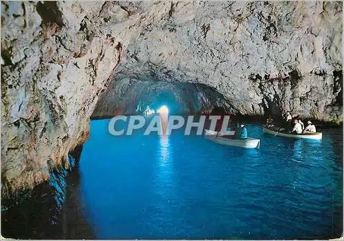 Moderne Karte Capri Grotte d Azur