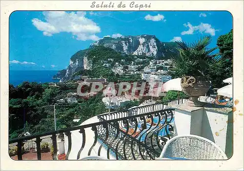 Cartes postales moderne Capri scorcio panoramico