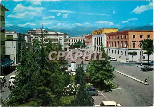 Cartes postales moderne Cassino place de Gasperi et palais communal