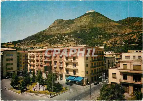 Moderne Karte Cassino place de Gasperi