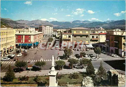 Cartes postales moderne Cassino place diaz ed place XIV fevreier