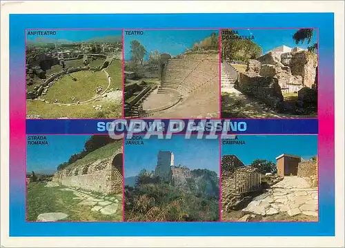 Moderne Karte Cassino parco archeologico