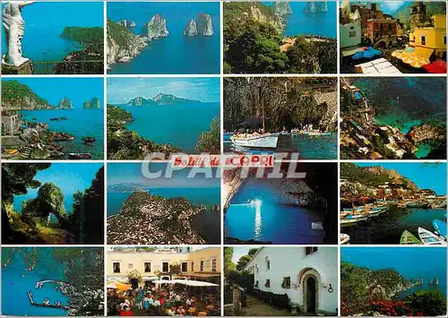 Cartes postales moderne Isola di capri