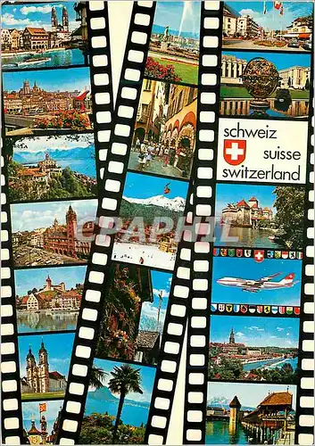 Moderne Karte Suisse