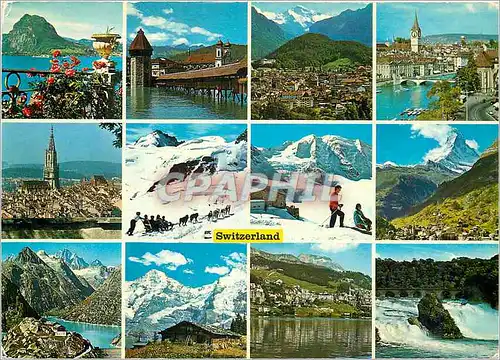 Cartes postales moderne Suisse