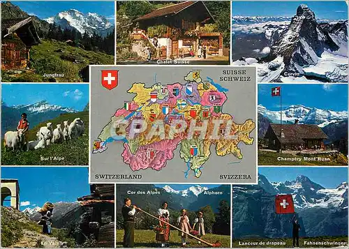 Cartes postales moderne Suisse