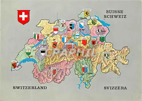 Cartes postales moderne Suisse