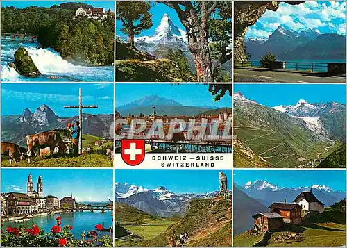 Cartes postales moderne Suisse