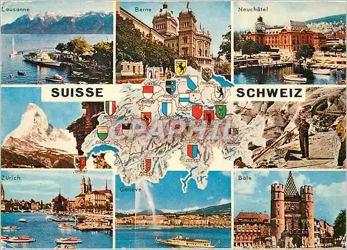 Cartes postales moderne Suisse