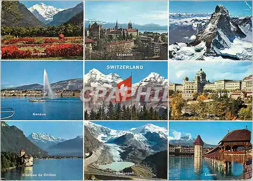 Cartes postales moderne Suisse