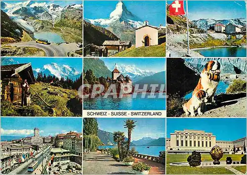 Cartes postales moderne Suisse