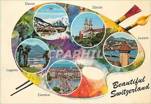 Cartes postales moderne Suisse