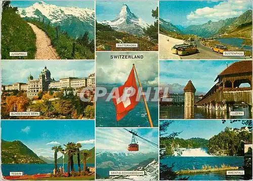 Cartes postales moderne Suisse