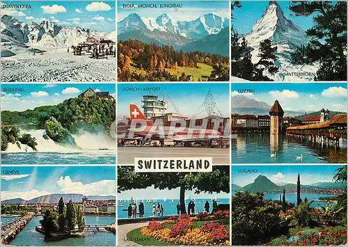 Cartes postales moderne Suisse