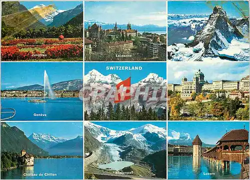 Cartes postales moderne Suisse