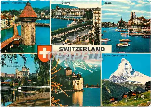 Cartes postales moderne Suisse