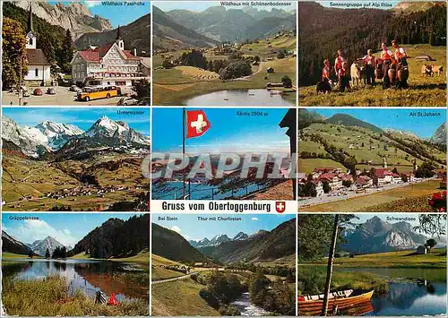 Cartes postales moderne Gross vom obertoggenburg