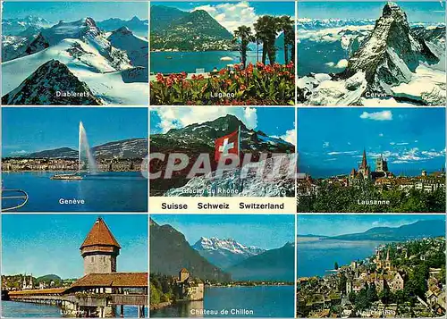 Cartes postales moderne Suisse