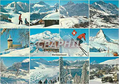 Cartes postales moderne Suisse