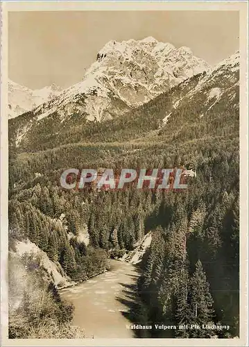 Cartes postales moderne Waldhaus vulpera mit ptz lischanna