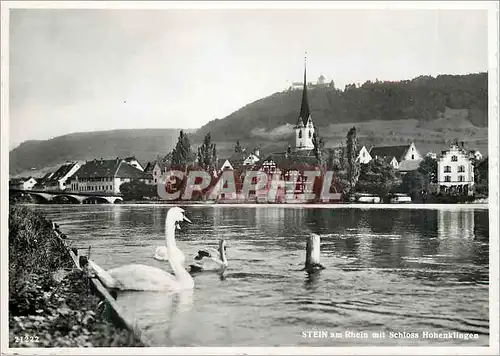 Cartes postales moderne Stein am Rhein mit schloss hohenklongen