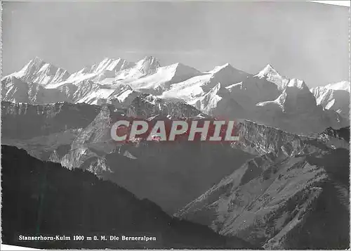 Cartes postales moderne Stanserhorn kulm 1900 m m u M die Berneralpen
