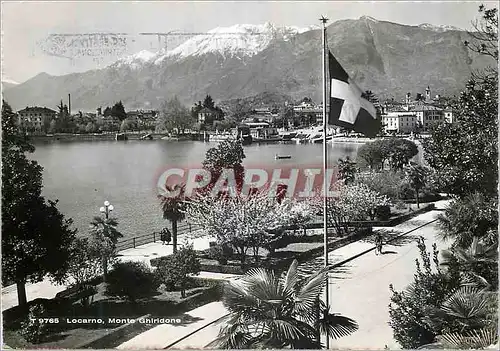 Cartes postales moderne Locarno Monte chiridone