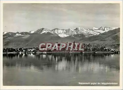 Cartes postales moderne Rapperswil gegen dle wsggitalerberge