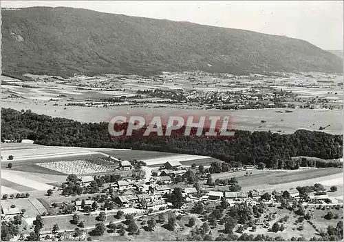 Moderne Karte Saubraz Vue aerienne