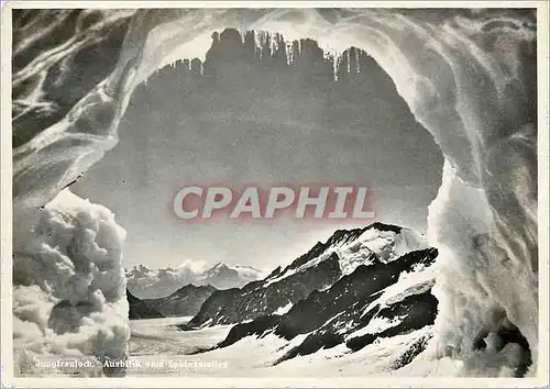 Cartes postales moderne Jungfraujoch Ausblick vom Sphinxstollen