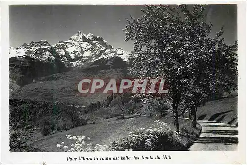 Cartes postales moderne Pour Villars la route est belle les Vents du Midi