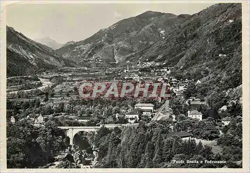 Cartes postales moderne Ponte Brolla e Pedemonte