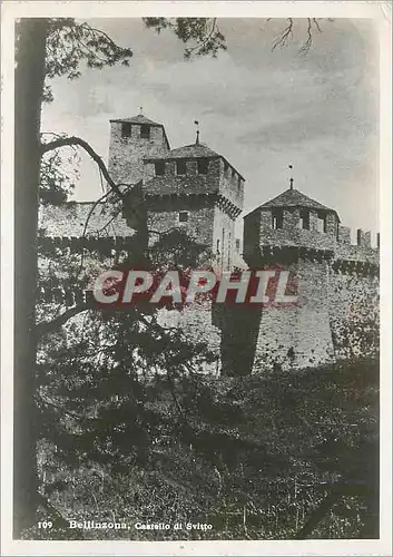 Cartes postales moderne Bellinzona Castello di Svitto