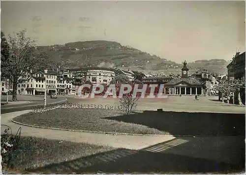 Cartes postales moderne Vevey Place du Marche et Mont Pelerin