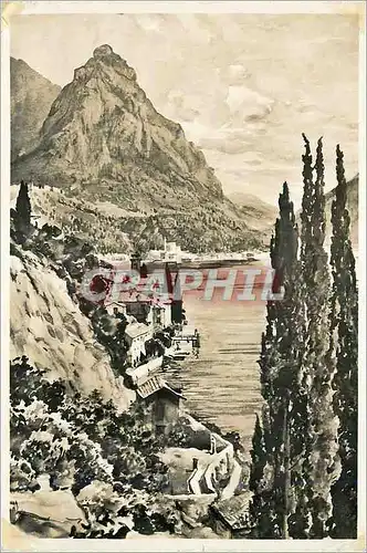 Cartes postales moderne Oria e S Mamette Lago di Lugano