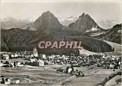Cartes postales moderne Einsiedeln mit Mythen