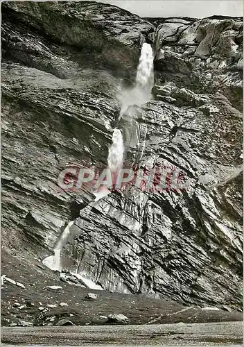 Moderne Karte Segnes-Wasserfall bei der Segneshutte