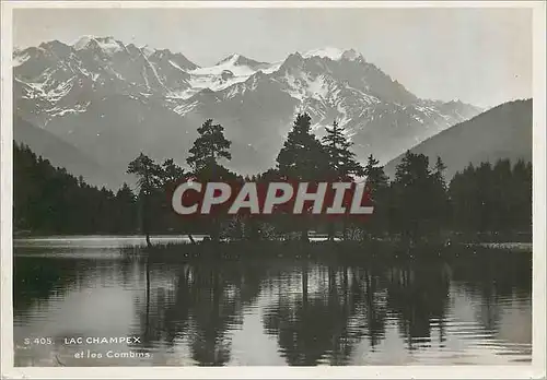 Cartes postales moderne Lac Champex et les Combins