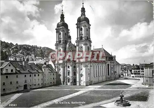 Cartes postales moderne St Gallen Kathedrale