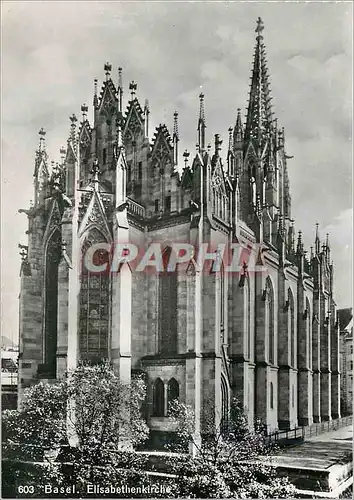 Cartes postales moderne Basel Elisabethenkirche