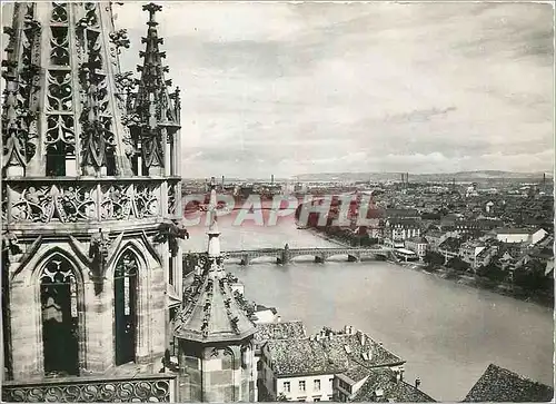 Cartes postales moderne Basel Blick vom Munster