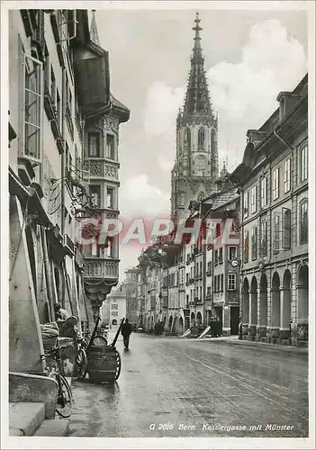 Cartes postales moderne Bern Kesslergasse mit Munster