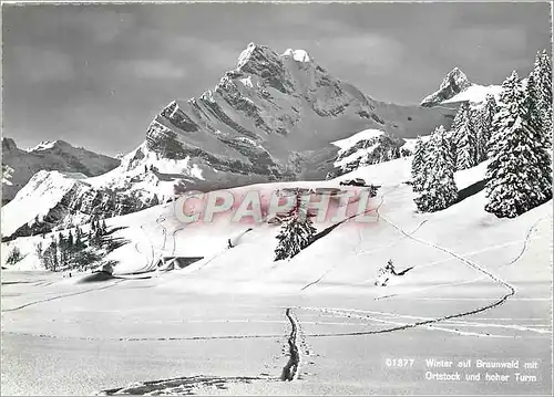 Cartes postales moderne Winter ouf Braunwald