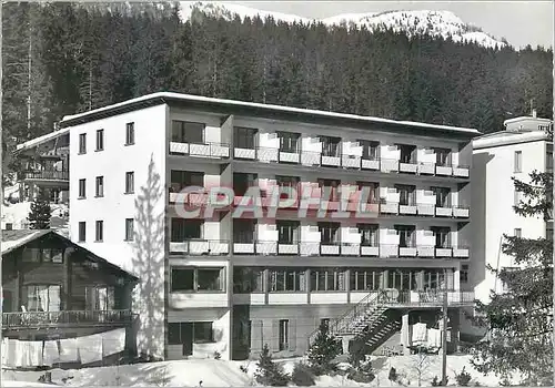 Moderne Karte Crans s Sierre Hotel National