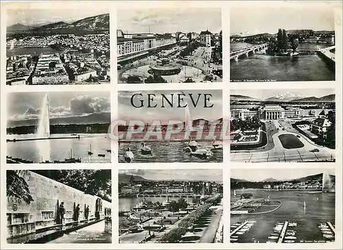 Cartes postales moderne Geneve