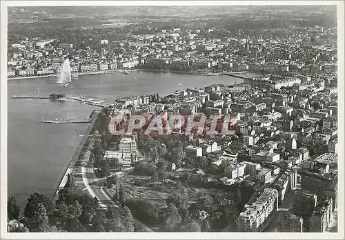 Cartes postales moderne Geneve Vue aerienne