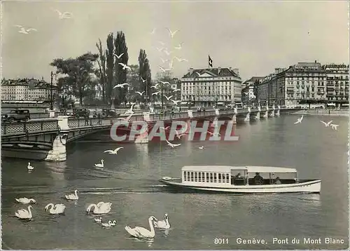 Cartes postales moderne Geneve Pont du Mont-Blanc