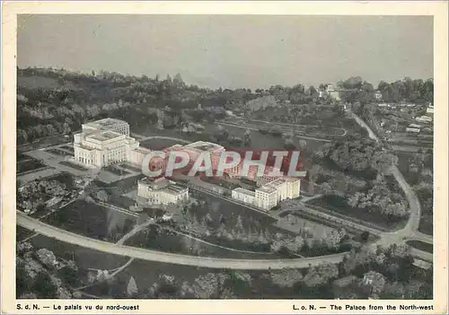 Cartes postales moderne Geneve Le palais vu du nord-ouest