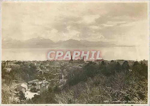 Cartes postales moderne Lausanne vue depuis le Sjonal