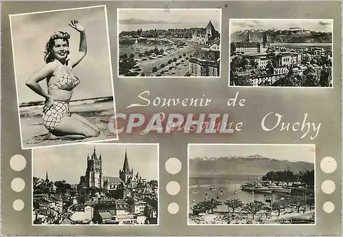 Cartes postales moderne Lausanne Souvenir de Lausanne Ouchy